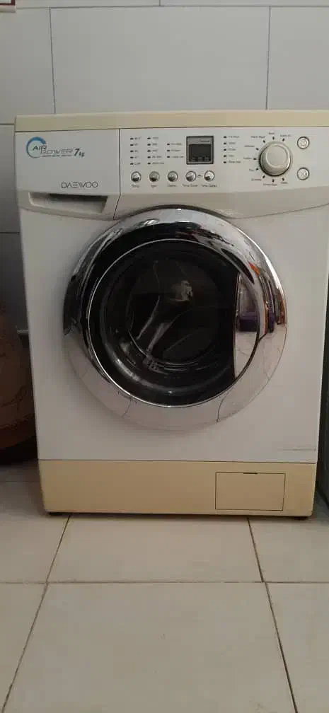 لباسشویی دوو 7کیلو کرمی دیجیتال|ماشین لباسشویی و خشک‌کن لباس|سنندج, |دیوار