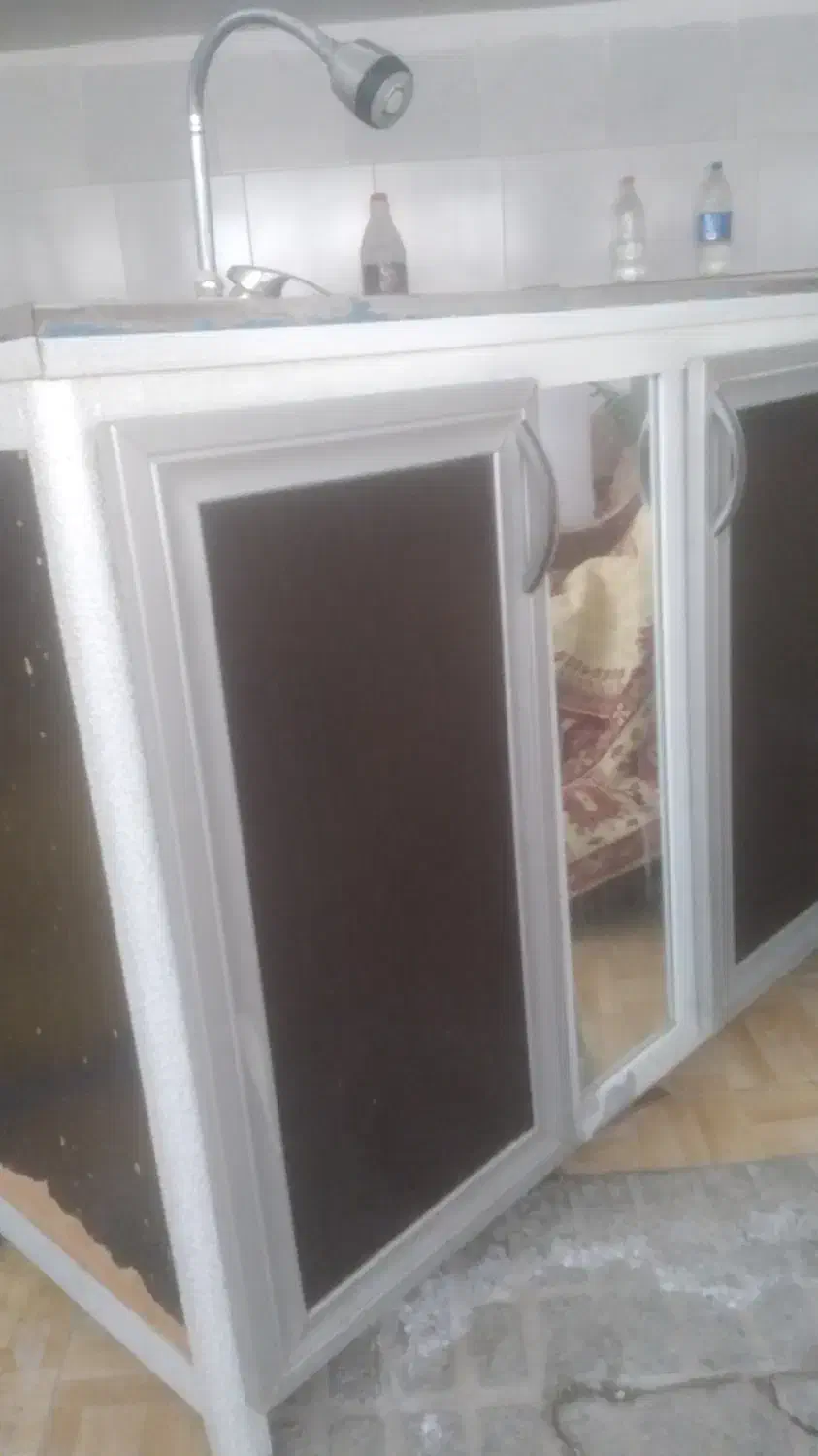 سینک ظرف شویی|آب‌چکان و نظم‌دهنده ظروف|مرند, |دیوار