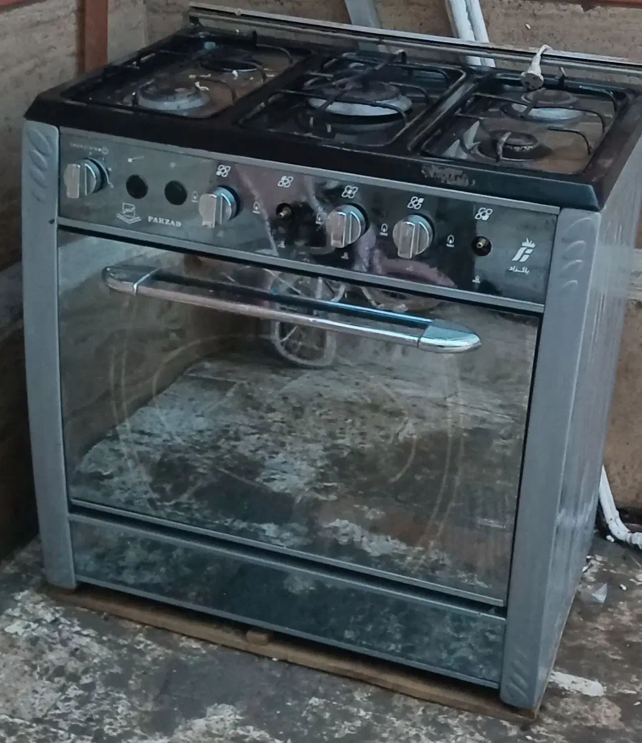 گاز 5 شعله سالم|اجاق گاز و لوازم برقی پخت‌وپز|کاشان, صنعت|دیوار