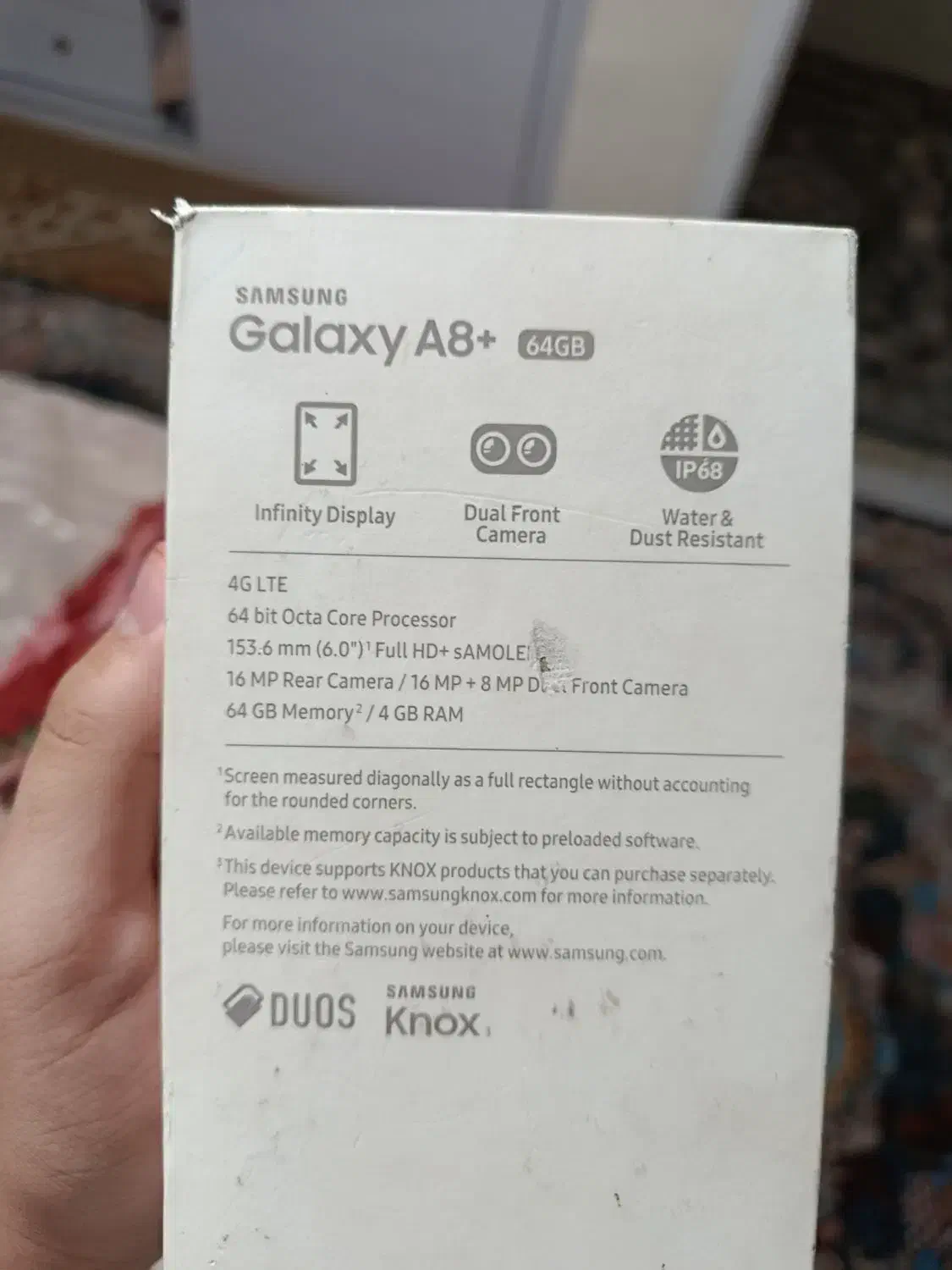 گوشی A 8plus|موبایل|پردیس, فاز ۱۱|دیوار