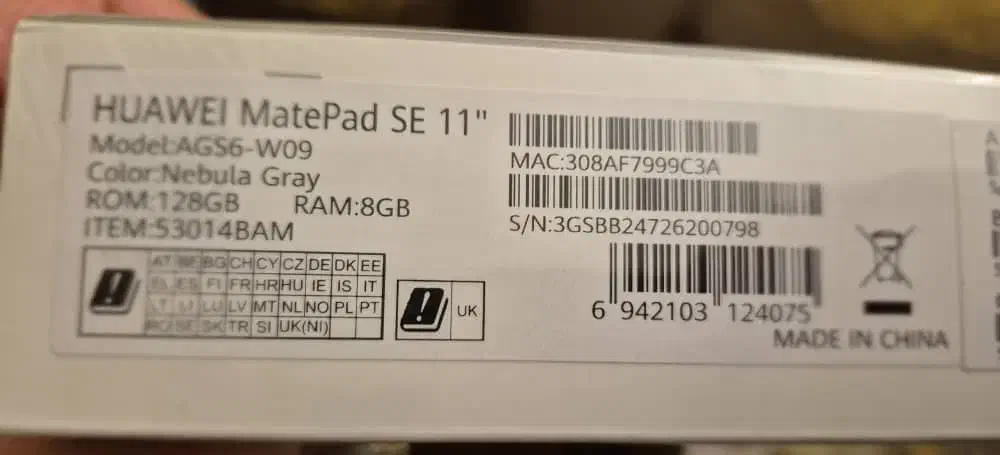 تبلت هوآوی MatePad SE11 با حافظه 128 رم 8 گیگابایت|تبلت|تهران, مجیدیه|دیوار
