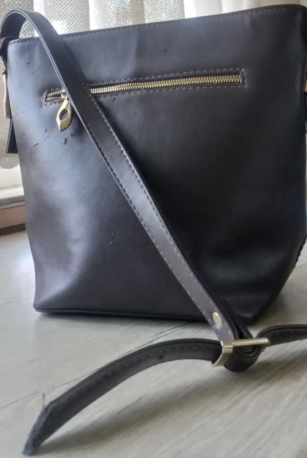 کیف چرم مریم قهوه ای دور نگ قیمت ۸۰۰هزار تومان|کیف، کفش، کمربند|کرمانشاه, |دیوار