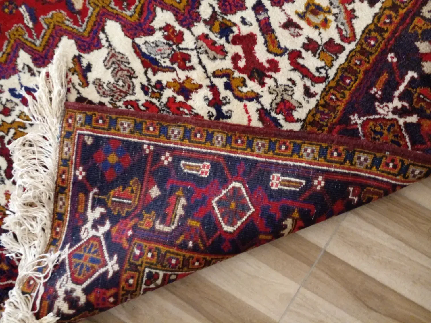 یک تخته فرش ۹ متری طبیعی دست بافت|فرش|اردبیل, |دیوار