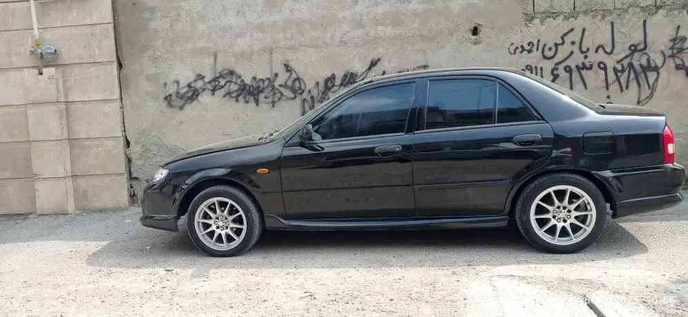 مزدا323خودروموتور گیربکس بشرط بدون خط خش|خودرو سواری و وانت|قائمشهر, |دیوار