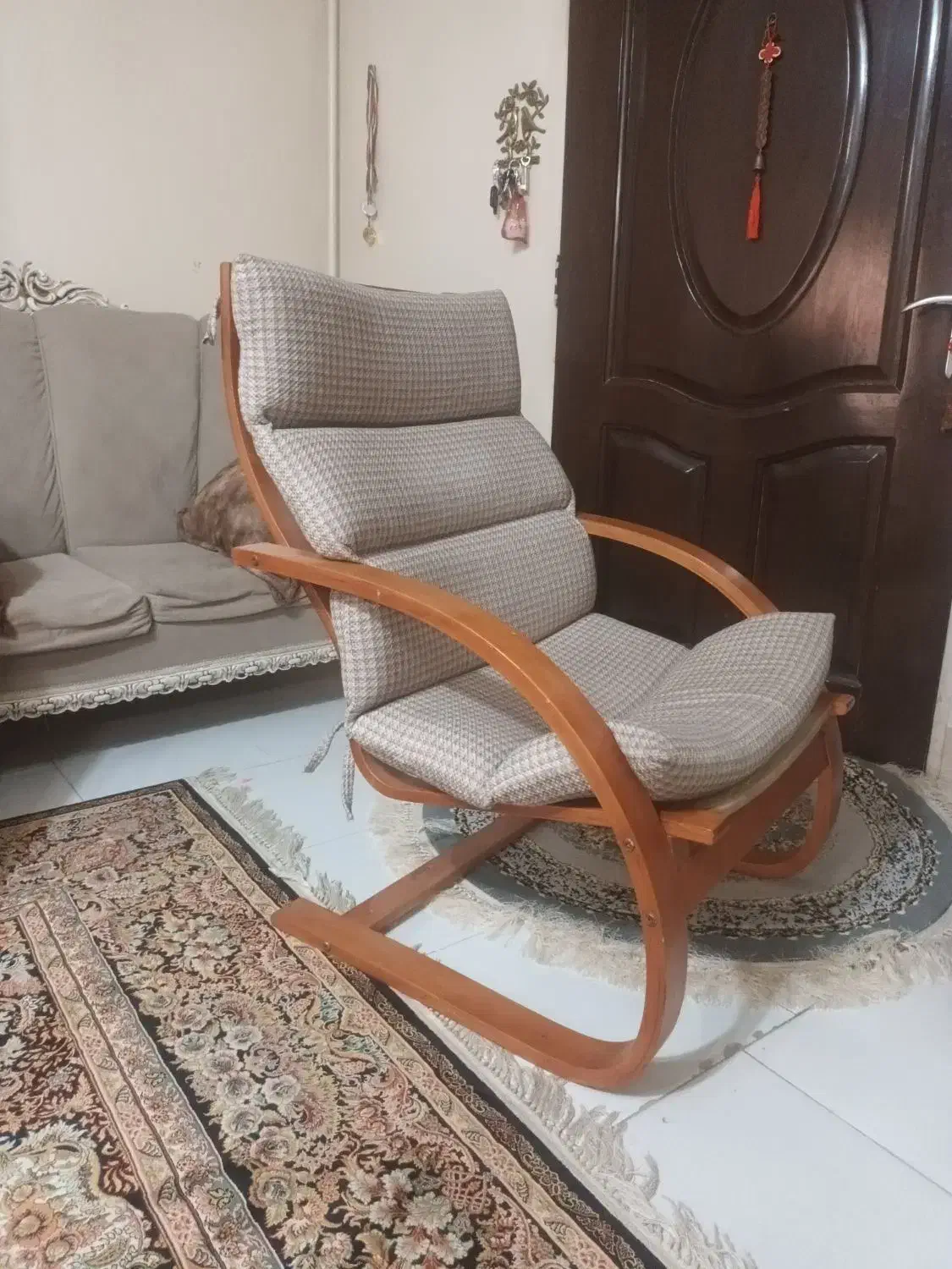 صندلی راکینگ فنری|صندلی و نیمکت|پاکدشت, پاکدشت (مامازند)|دیوار