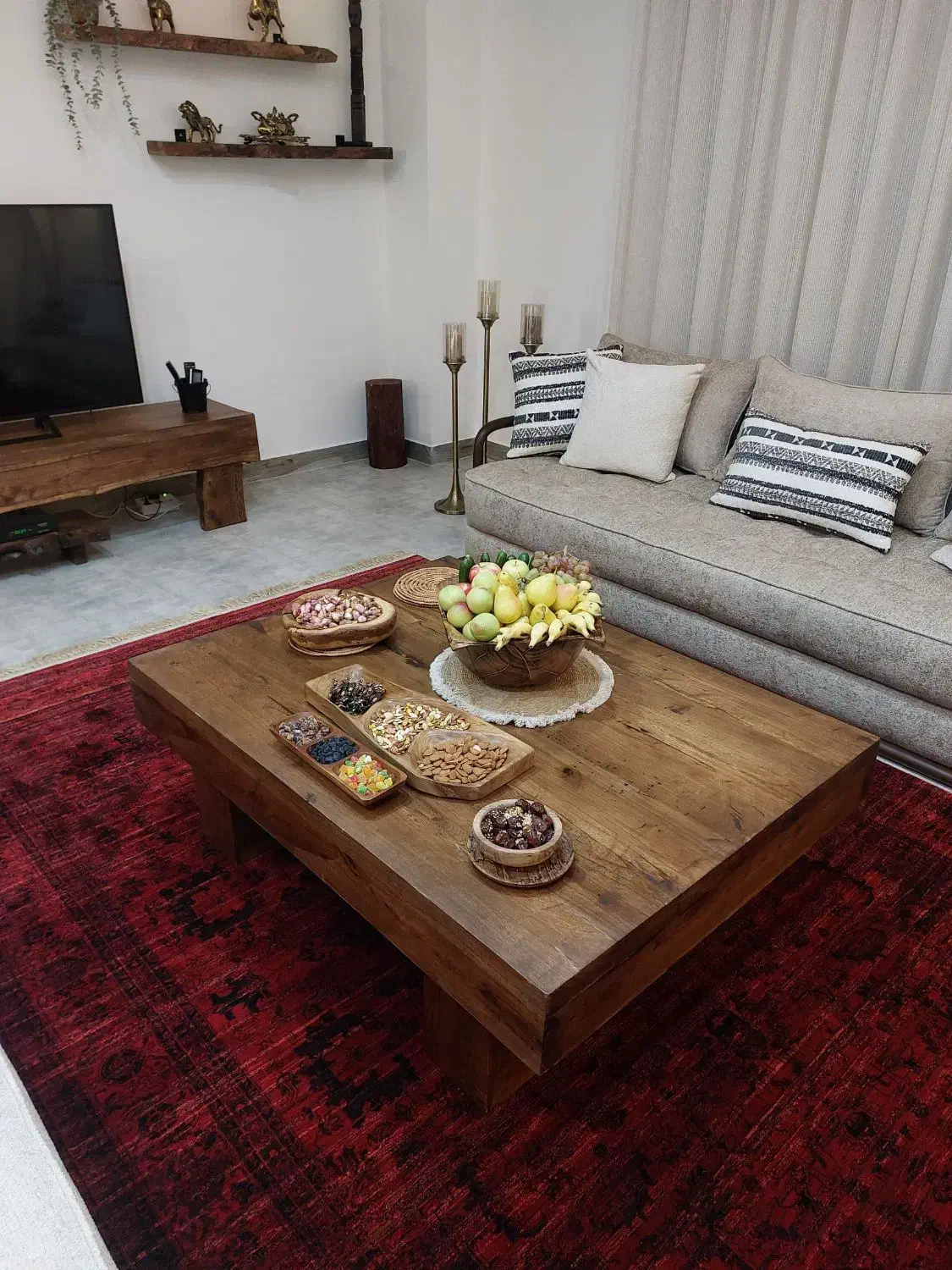 کنسول و جلو مبلی و عسلی وکافی بار و میزونیمکت|مبلمان خانگی و میز عسلی|زیباشهر, |دیوار