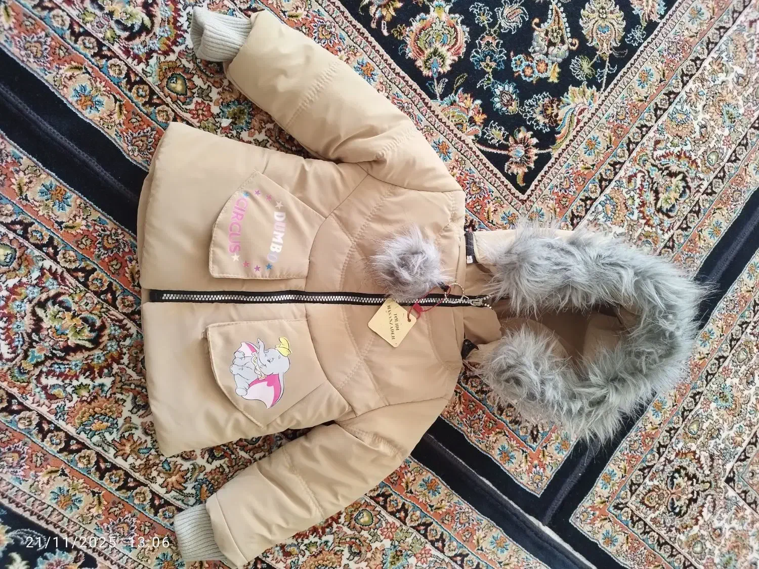 کاپشن بچگانه نو|کفش و لباس بچه|زنجان, |دیوار