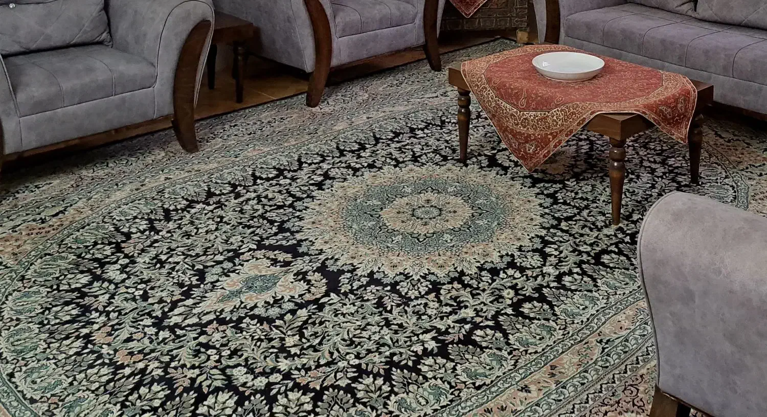 یک جفت فرش ۱۲ متری|فرش|یزد, |دیوار