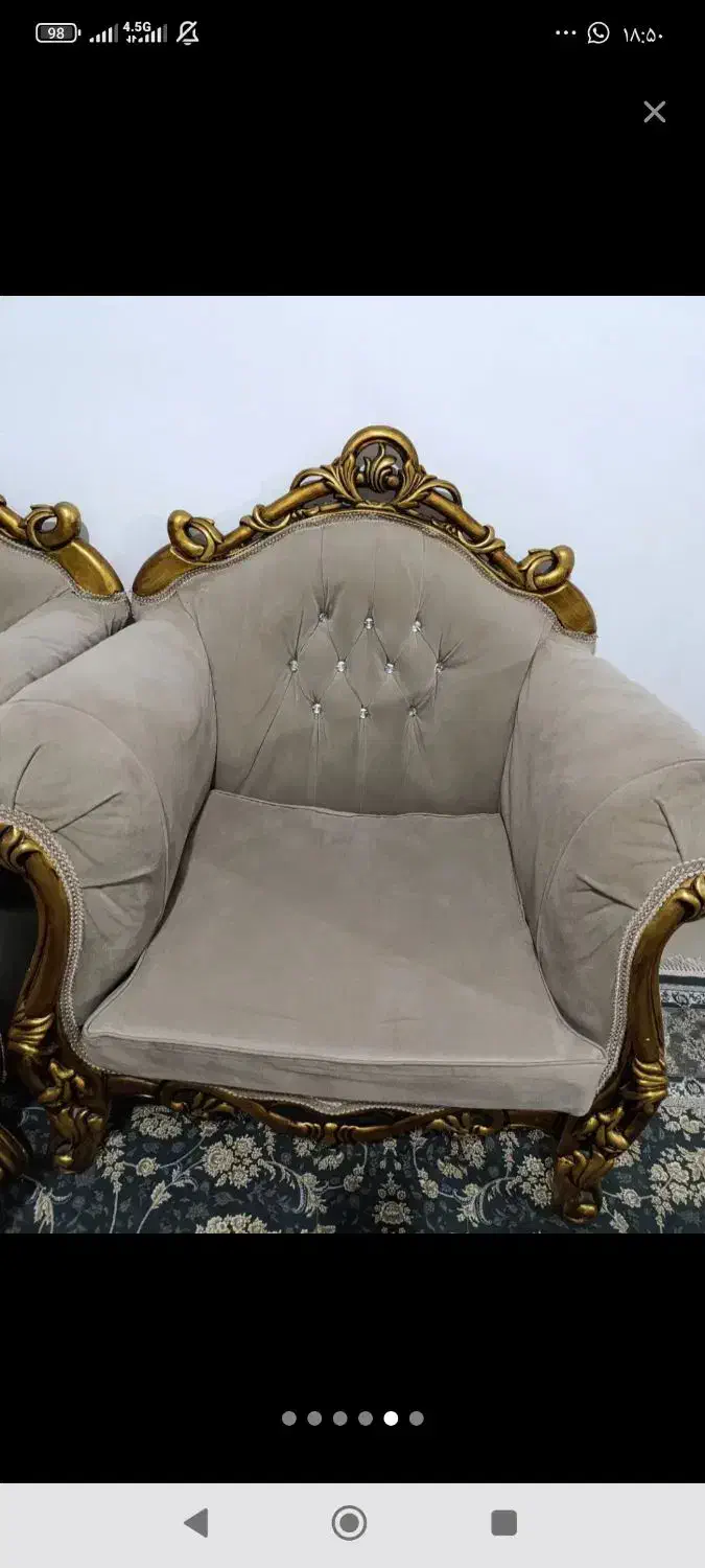 مبل پنج نفره|مبلمان خانگی و میز عسلی|فردیس, فرامرزیه|دیوار