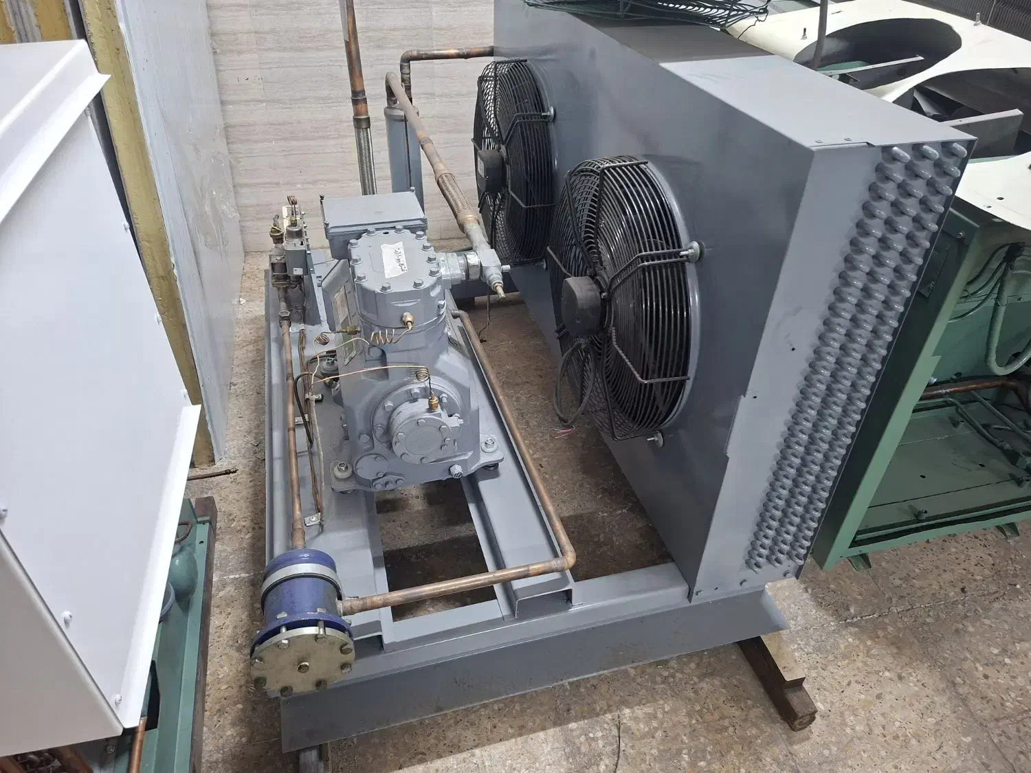 سردخانه ۱.۵ و ۲ و ۳ و ۵ و ۷ و ۱۰ و ۱۵ و ۲۵ اسب تن|ماشینآلات صنعتی|اهواز, بازار آهن|دیوار