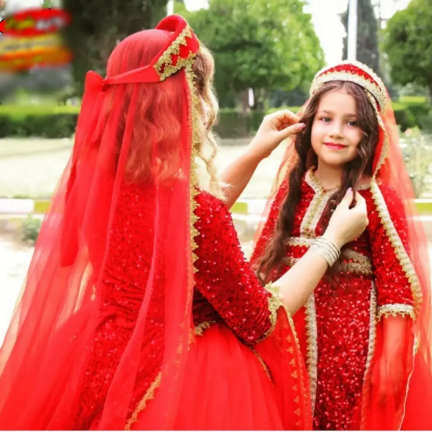 کرایه ست مادر و دختری لباس قاجاری لباس مجلسی ست|لباس|شیراز, شاهچراغ|دیوار