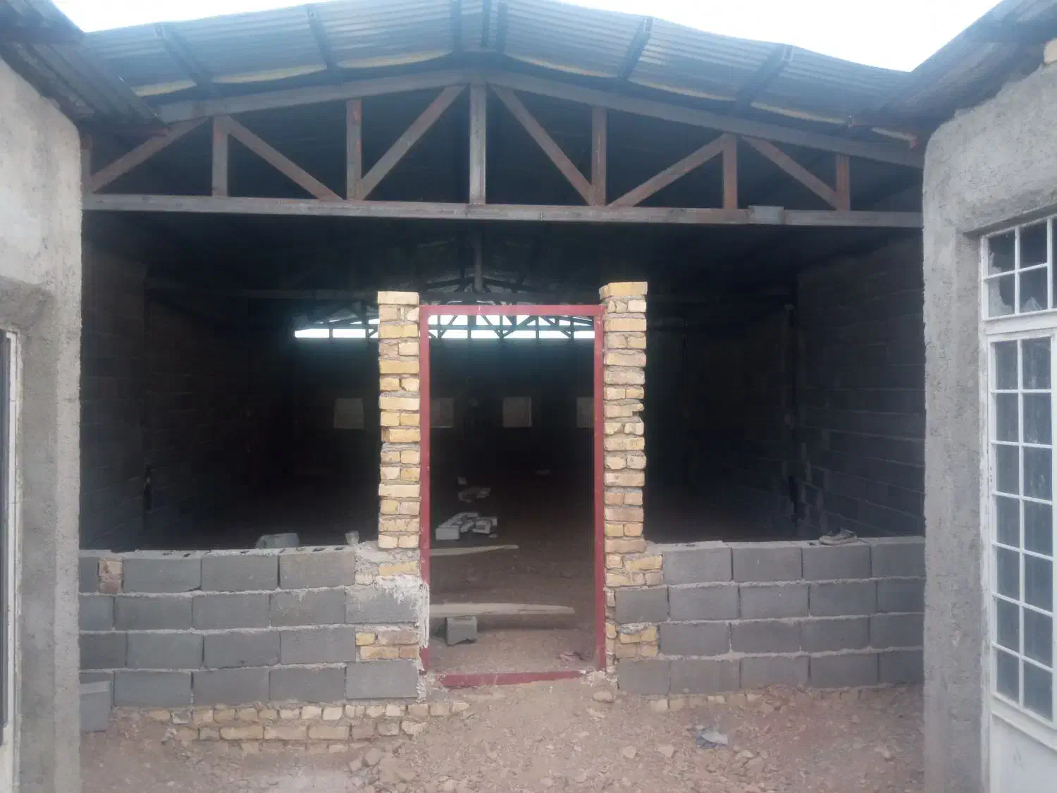 سوله نیمه کاره|فروش زمین و ملک کلنگی|کاشان, اراضی فتح المبین (محمدیه)|دیوار