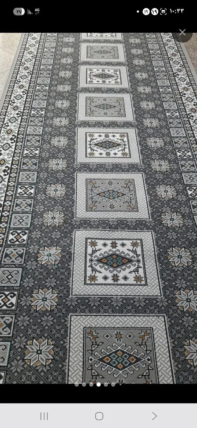 کناره گلیم ستاره کویر یزد|گلیم، جاجیم، گبه|تهران, بازار|دیوار