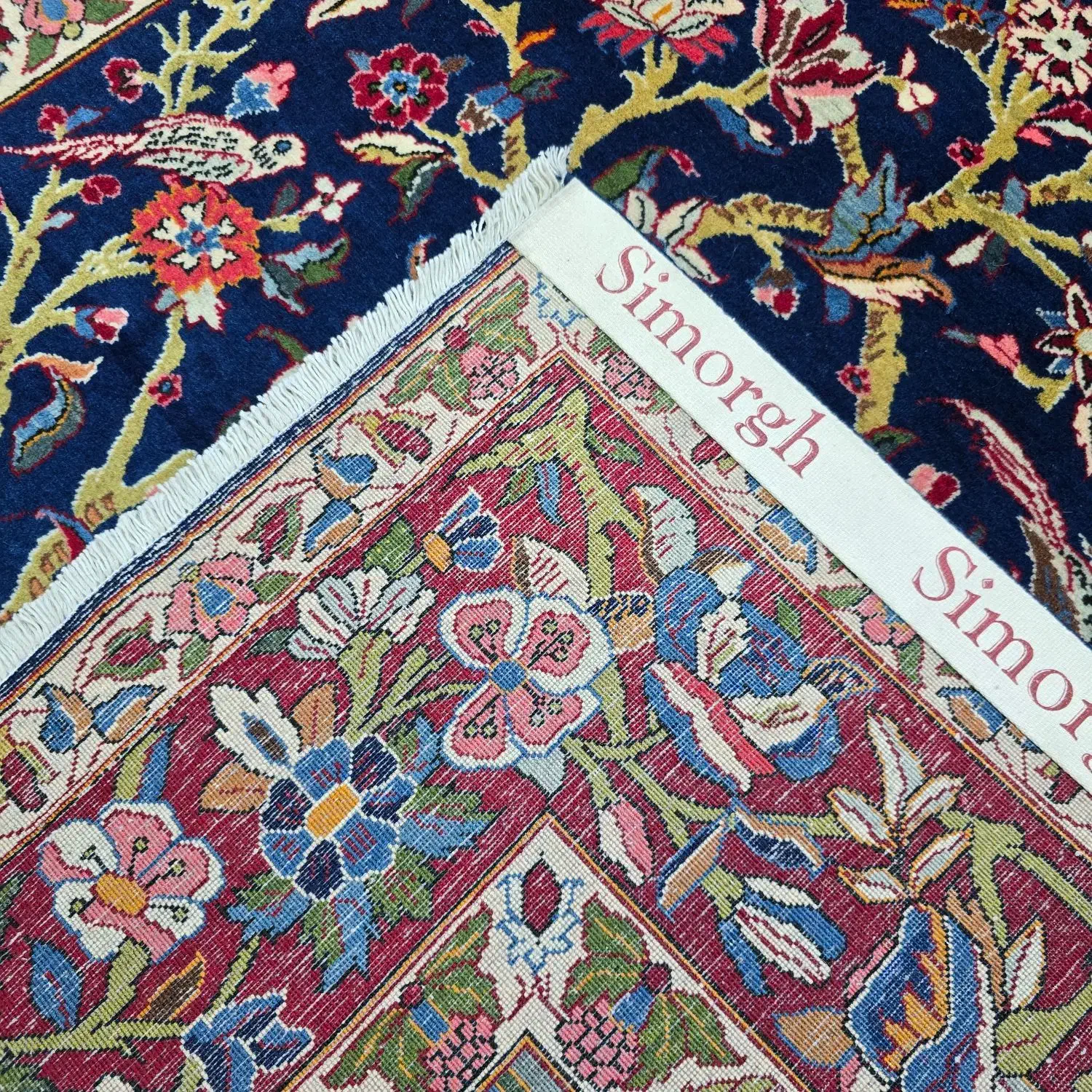 قالیچه ورامین دستباف طرح شکارگاه|فرش|تهران, شیراز|دیوار