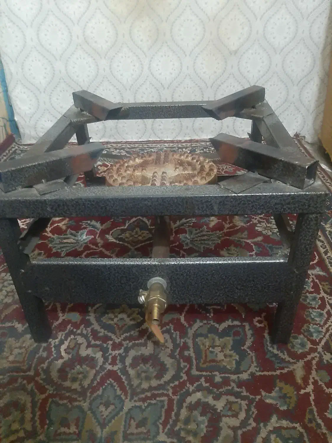 اجاق گاز تک شعله پلوپزی چدنی|اجاق گاز و لوازم برقی پختوپز|تهران, جیحون|دیوار