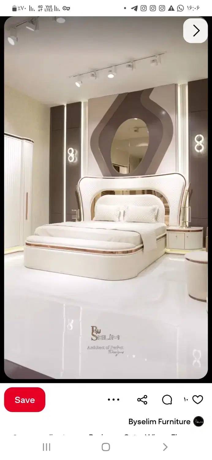 طراحی اجرا و قبول سرویس خواب انبوه و تکی|تخت و سرویس خواب|ارومیه, |دیوار