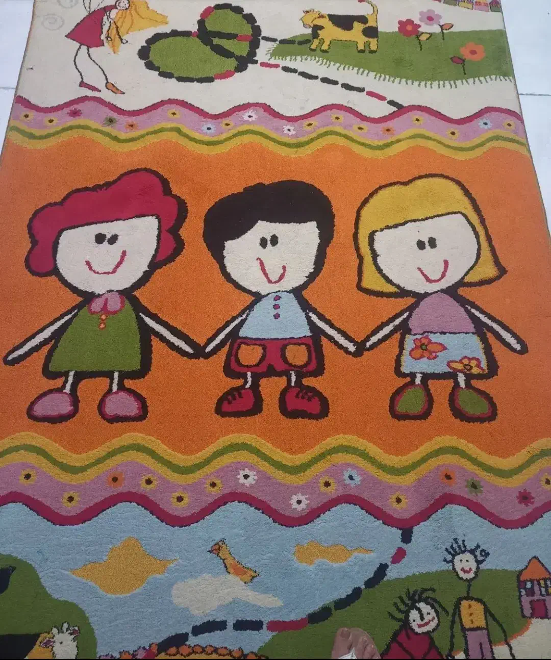 فرش اتاق کودک و تشک کودک|فرش|کرمانشاه, |دیوار