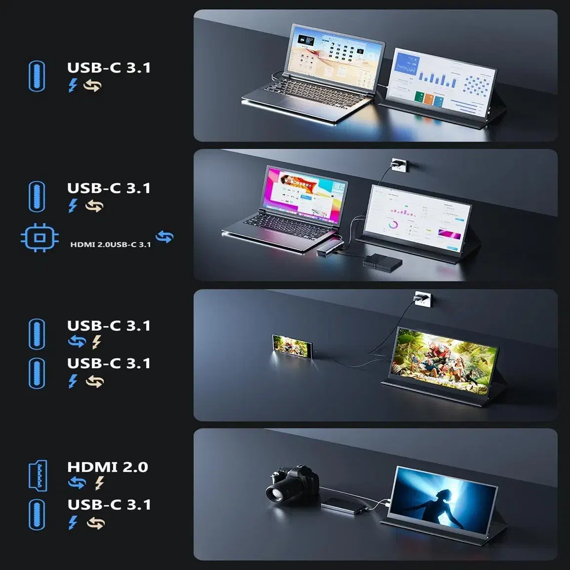 مانیتور پورتابل MagicRaven Portable Monitor|قطعات و لوازم جانبی رایانه|تهران, آسمان|دیوار