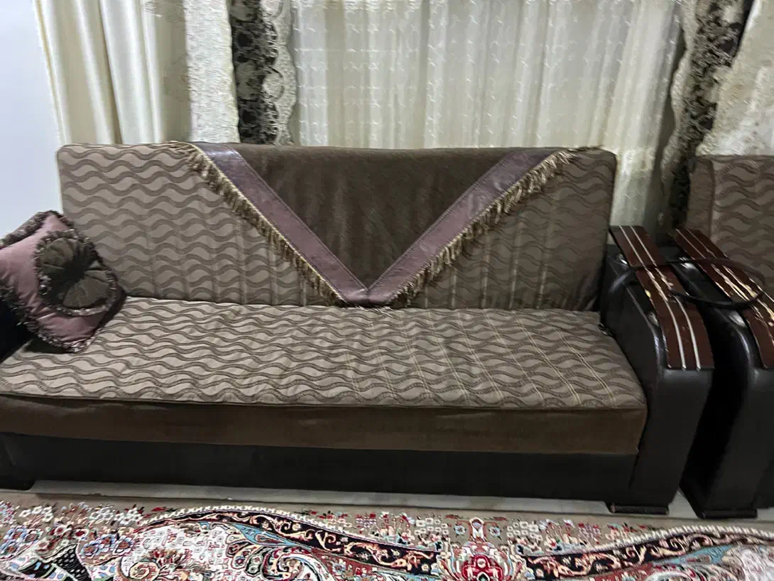 مبل ۱۰ نفره|مبلمان خانگی و میز عسلی|میناب, |دیوار