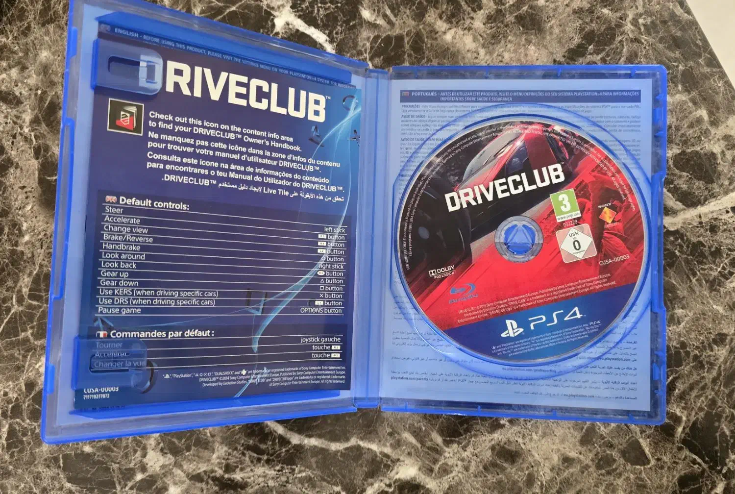 دیسک بازی DriveClub PS4|کنسول، بازی ویدئویی و آنلاین|تربتحیدریه, مظفریه|دیوار
