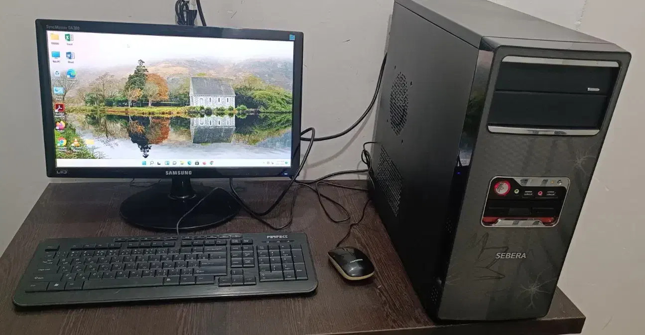 سیستم Vga2G SEBERA i5 Ram8G SSD128G HDD500G LED19|رایانه رومیزی|قزوین, |دیوار