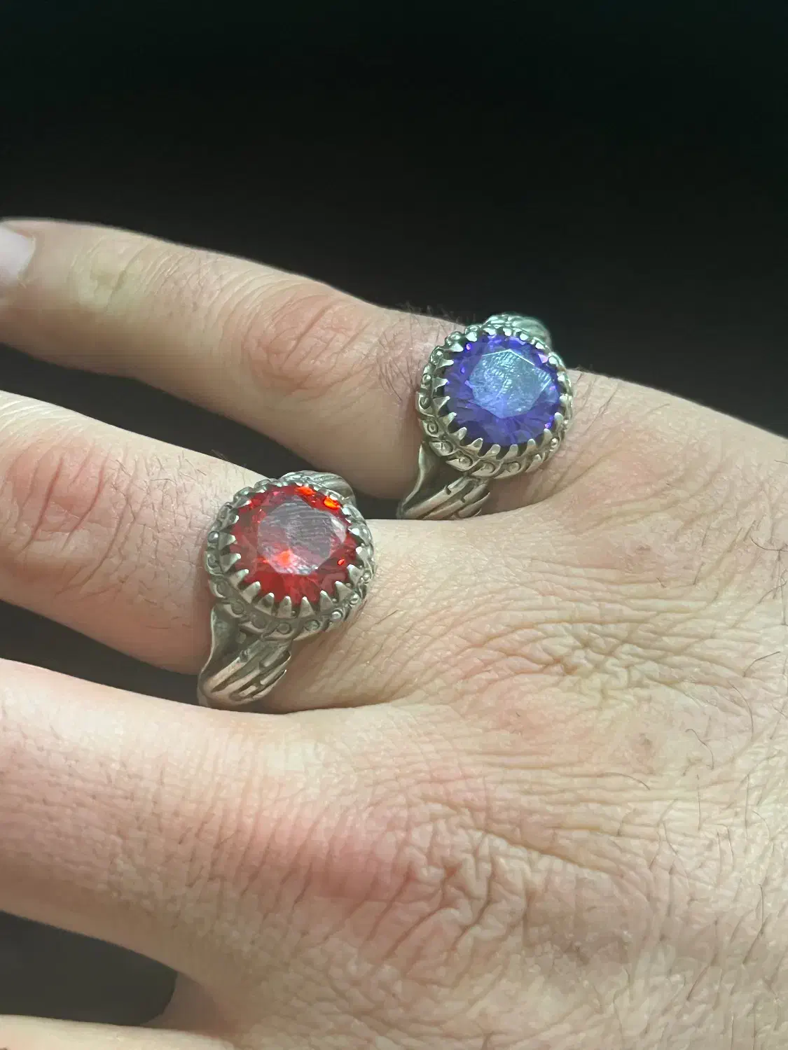 انگشتر دست دلبر نقر|جواهرات|صفادشت, |دیوار