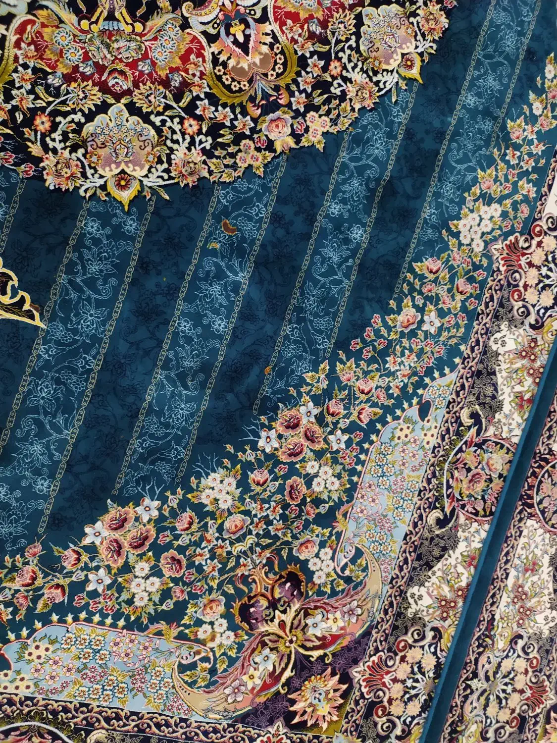 ۳ عدد فرش 1000شانه9متری|فرش|تاکستان, |دیوار