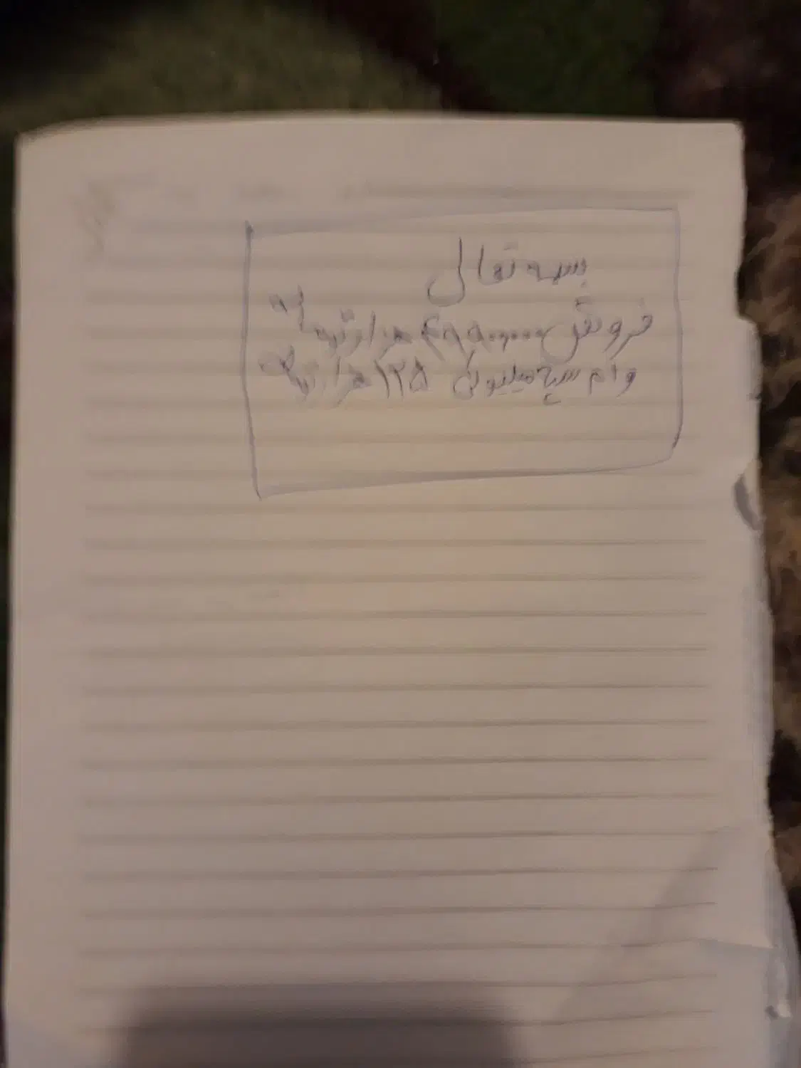 فروشنده وام سپه به مبلغ 4990000|حراج|کرمان, |دیوار