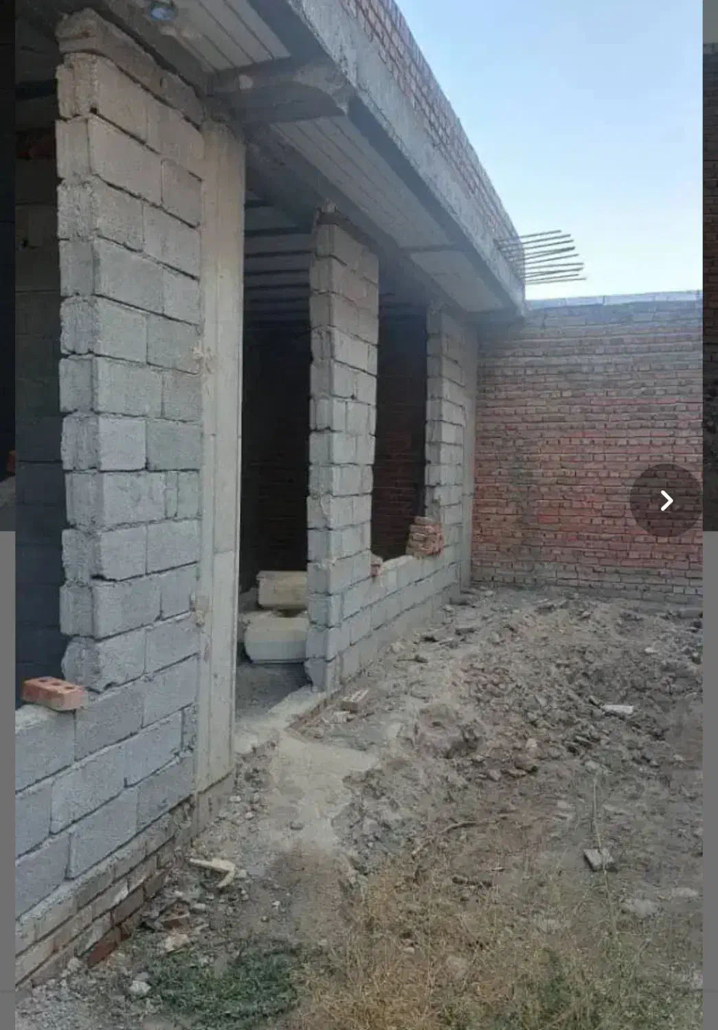 زمین وخانه اسکلت بتن|فروش خانه و ویلا|دهبکری, |دیوار