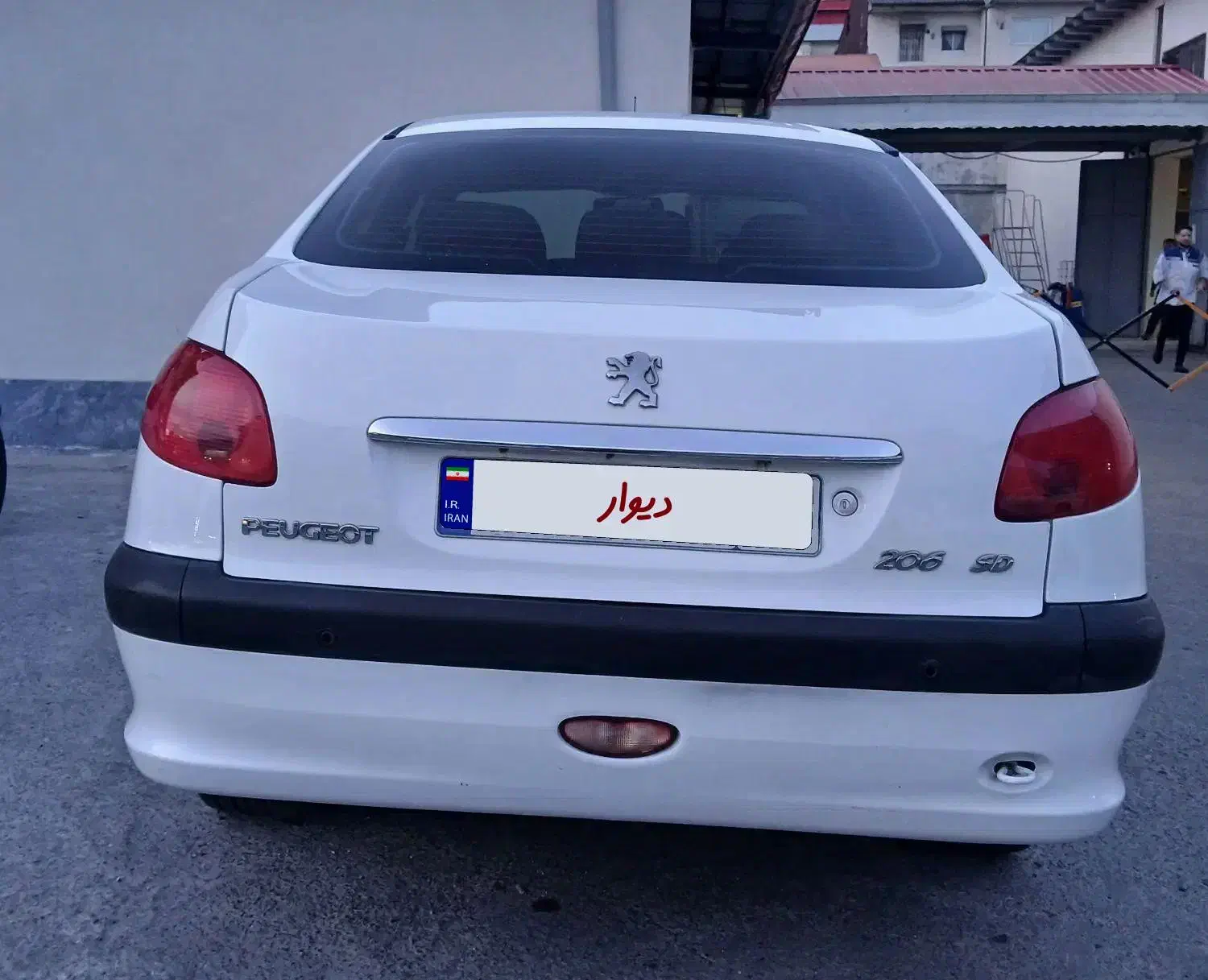 ۲۰۶ sd v8 پژو  مدل 95|خودرو سواری و وانت|بندر انزلی, عباس آباد|دیوار