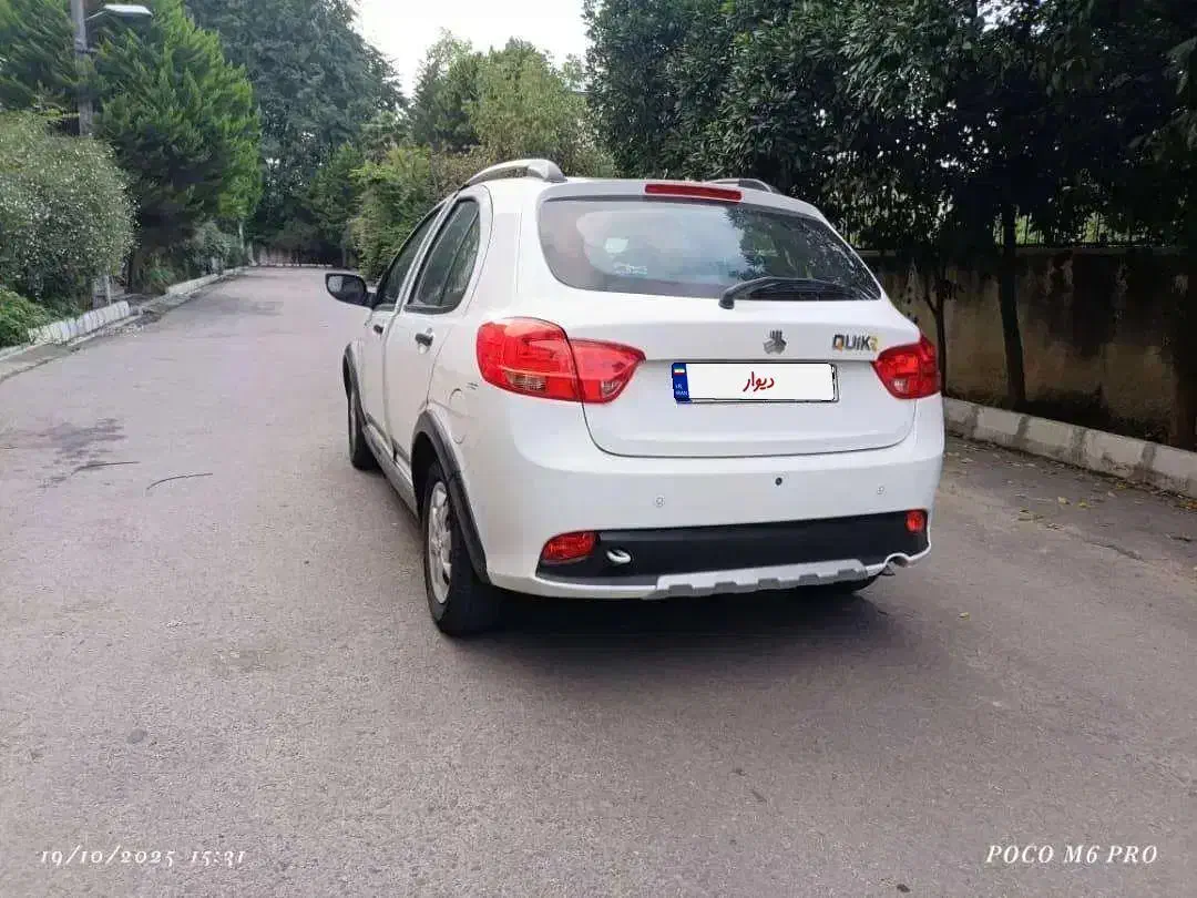کوییکR سفید مشکی مشابه صفر|خودرو سواری و وانت|سلمانشهر, |دیوار