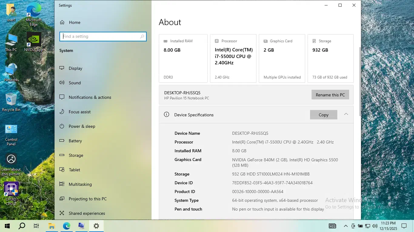 لپ تاپ Hp|رایانه همراه|تهران, نازی‌آباد|دیوار