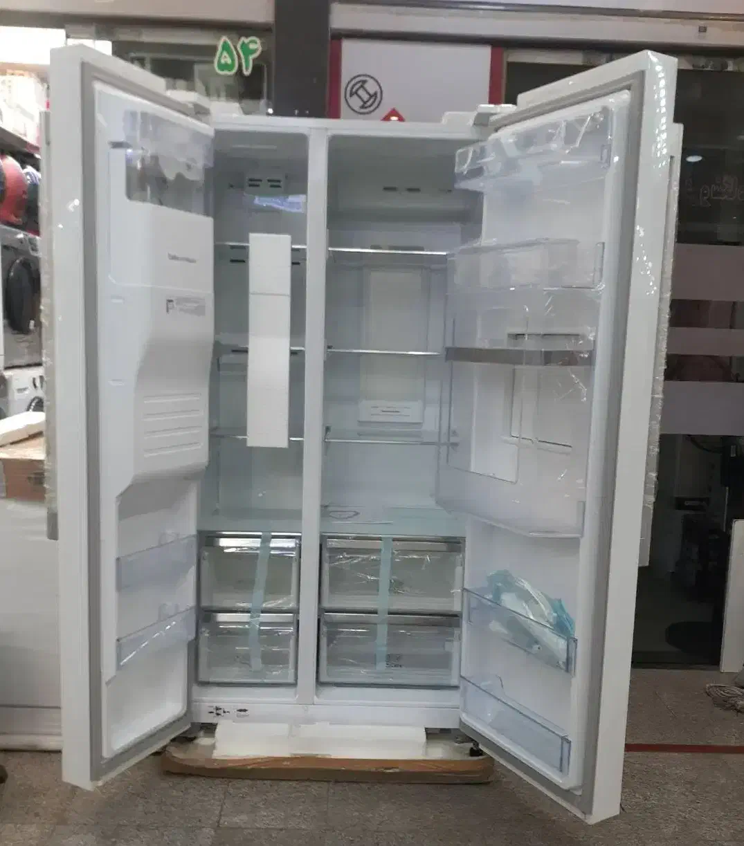 یخچال فریزر ساید دوو ۳۰ فوت|یخچال و فریزر|تهران, امین حضور|دیوار