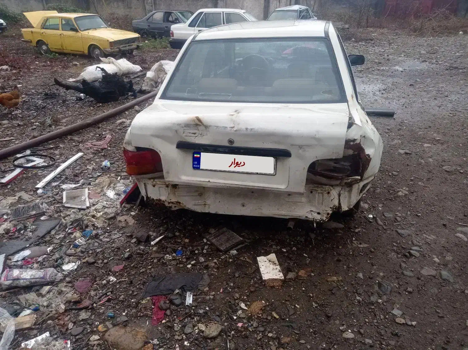 پراید 74کره تصادفی|خودرو سواری و وانت|شفت, |دیوار