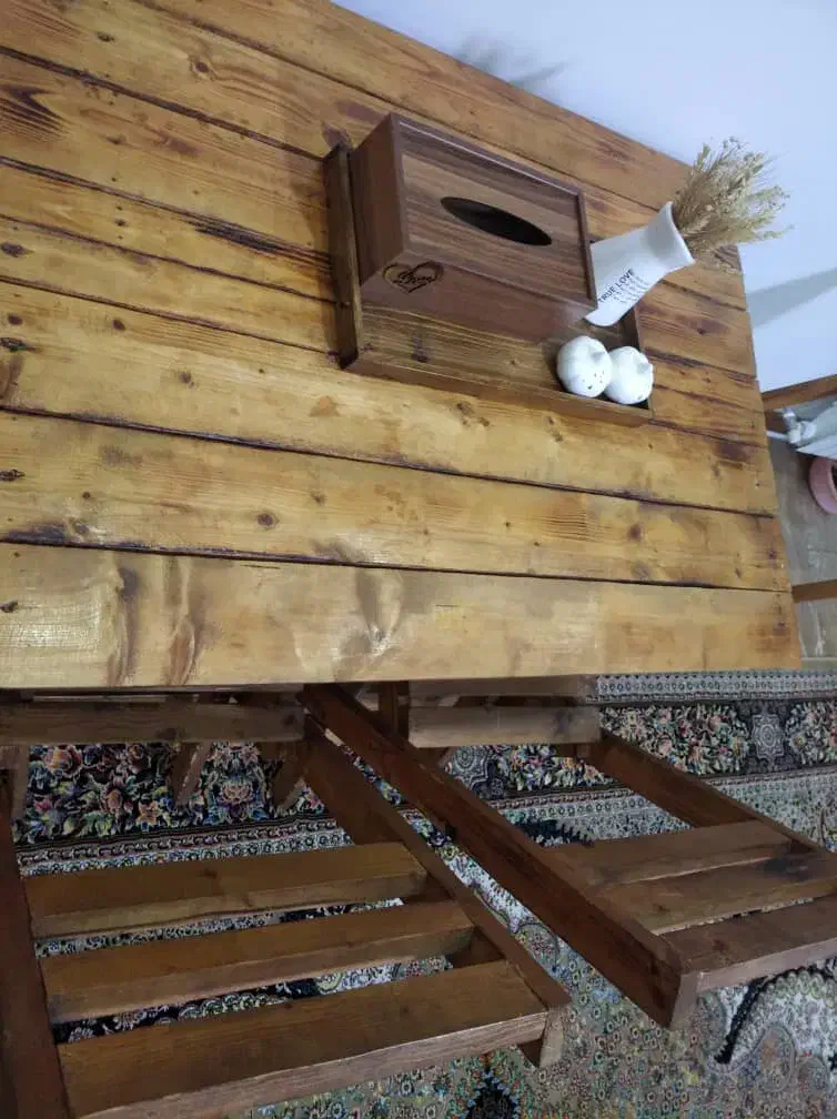 میزچوبی تاشو۴نفر|میز و صندلی غذاخوری|املش, |دیوار