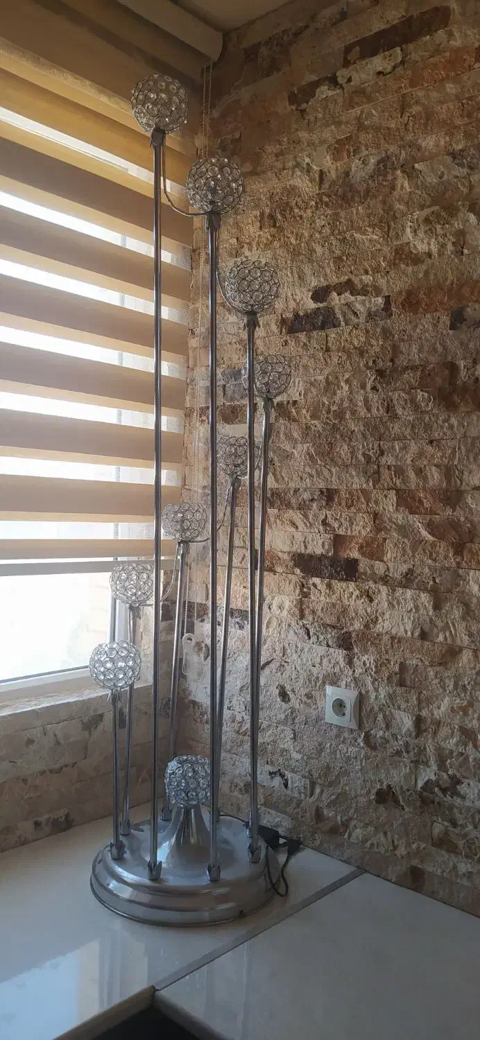 لوستر کنار مبلی|لوستر و چراغ آویز|کاشان, صنعت|دیوار