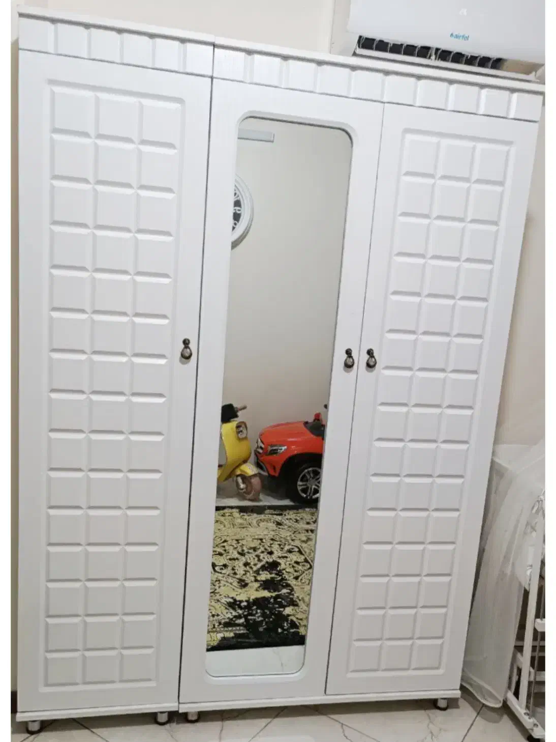 ست کمد و تخت نوزاد|تخت و سرویس خواب|مشهد, جنت|دیوار