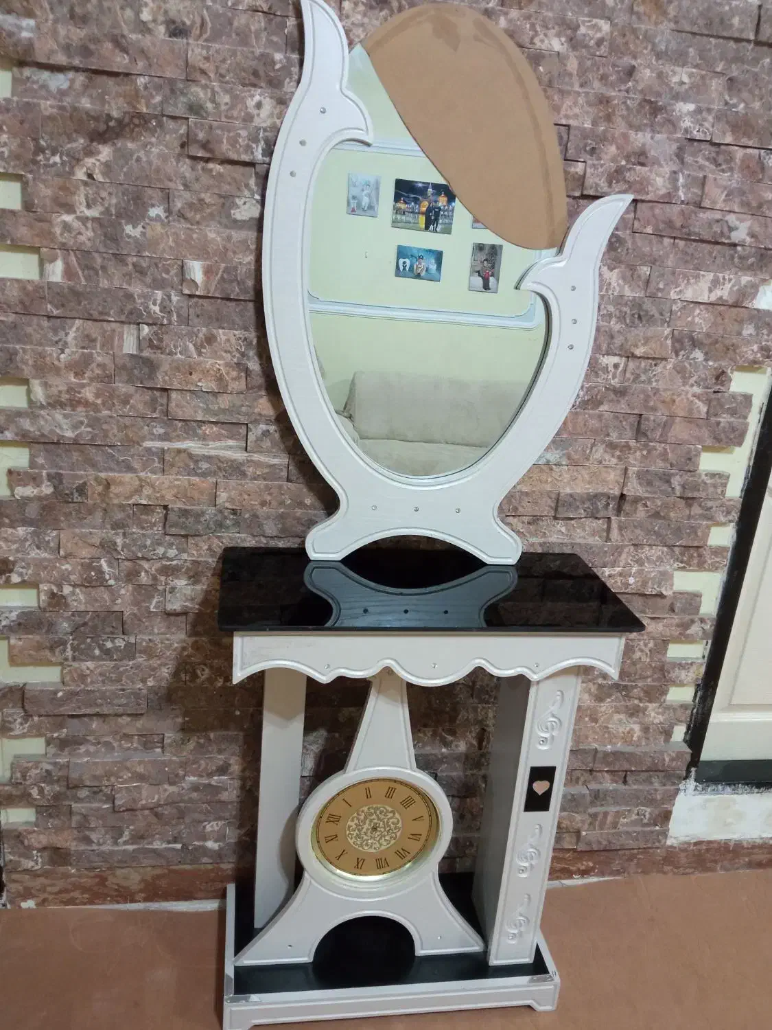 آینه و میز|بوفه، ویترین، کنسول|باسمنج, |دیوار