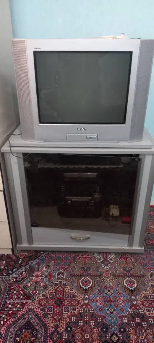 تلویزیون سونی با میز|تلویزیون و پروژکتور|بیرجند, |دیوار