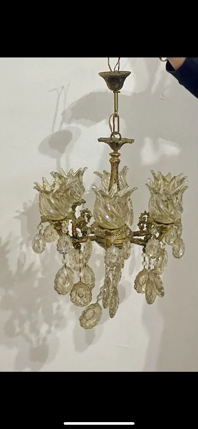 لوستر زیبا|لوستر و چراغ آویز|رشت, یخسازی|دیوار