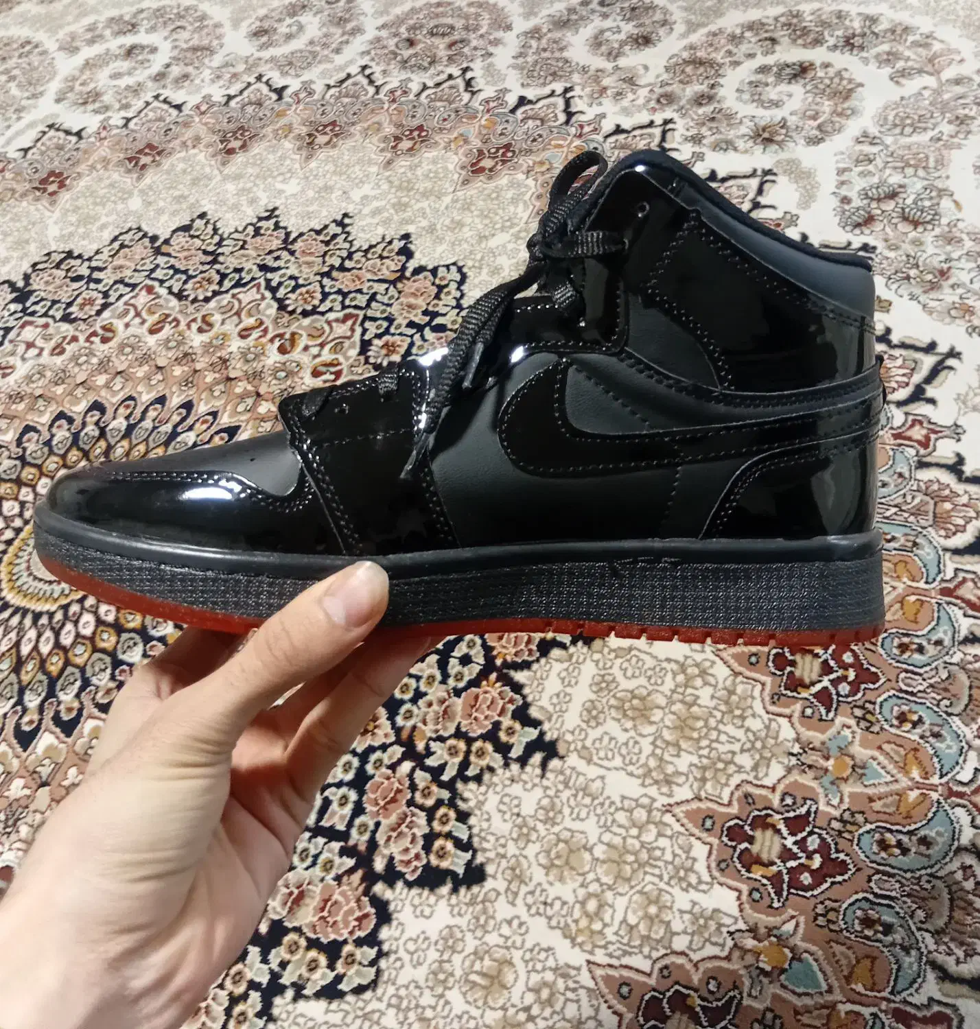 کتونی جردن مشکی|کیف، کفش، کمربند|قم, نوبهار|دیوار