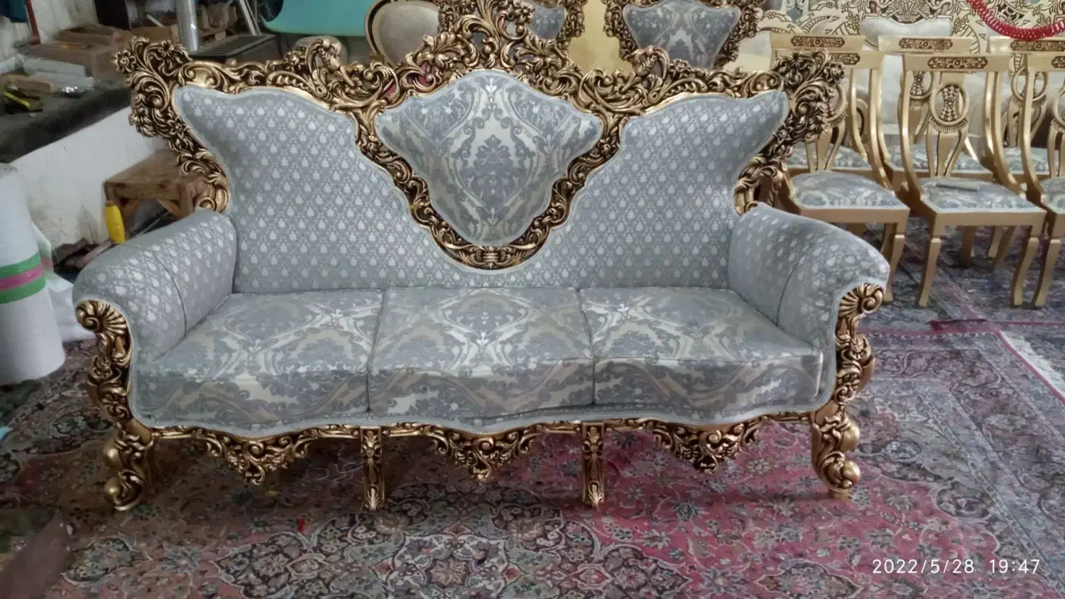 مبل سلطنتی نو با بهترین کیفیت|مبلمان خانگی و میز عسلی|ملکان, |دیوار