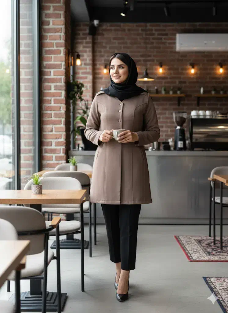 مانتو اداری الیزه|لباس|بهبهان, |دیوار