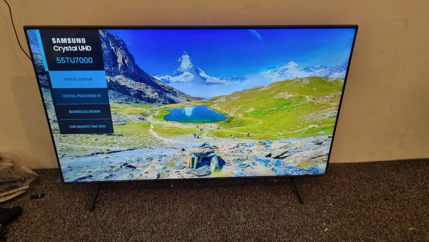 ال ای دی ۵۵ سامسونگ 4k smart TU7000|تلویزیون و پروژکتور|تهران, وردآورد|دیوار