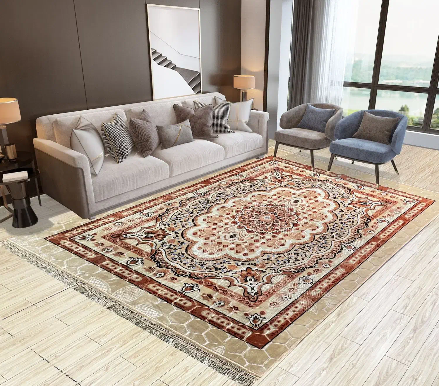 پتو فرش|روفرشی|رومشکان, |دیوار