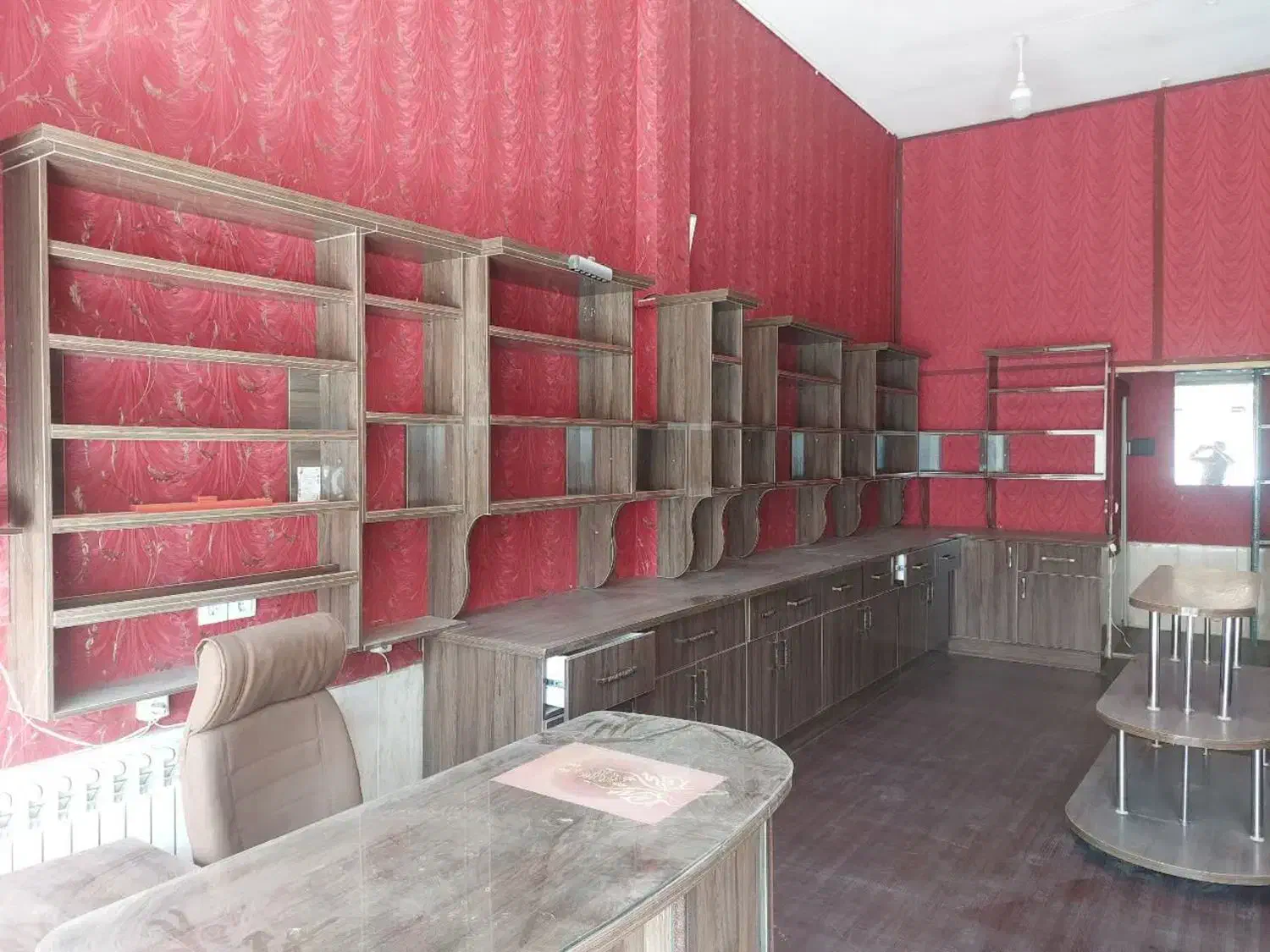 دکوراسیون در حد نو|کتابخانه، شلف، قفسههای دیواری|سبزوار, ابوریحان|دیوار