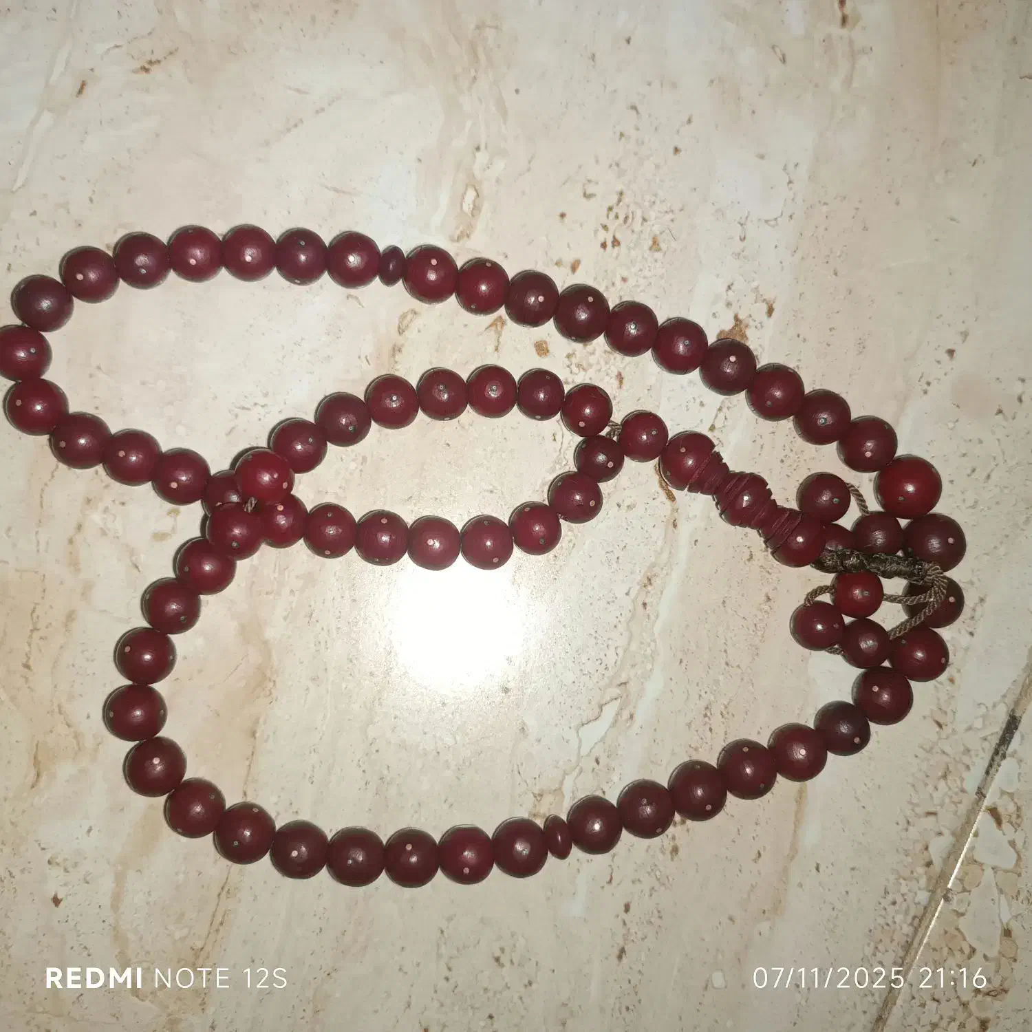 تسبیحه هسته خرما توافقی|جواهرات|گرگان, |دیوار