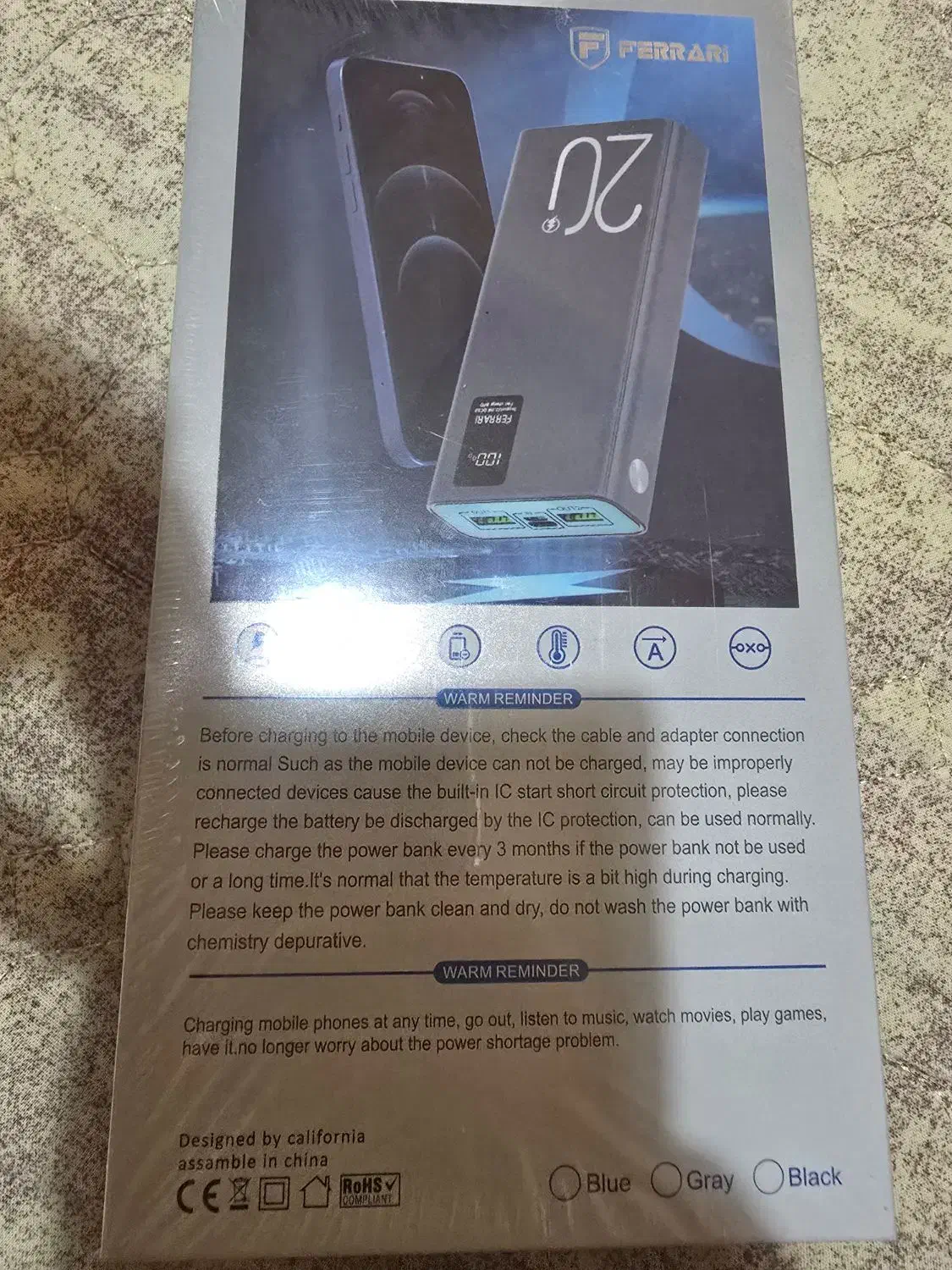 پاوربانک 20000 mAh|لوازم جانبی موبایل و تبلت|بندر ماهشهر, |دیوار