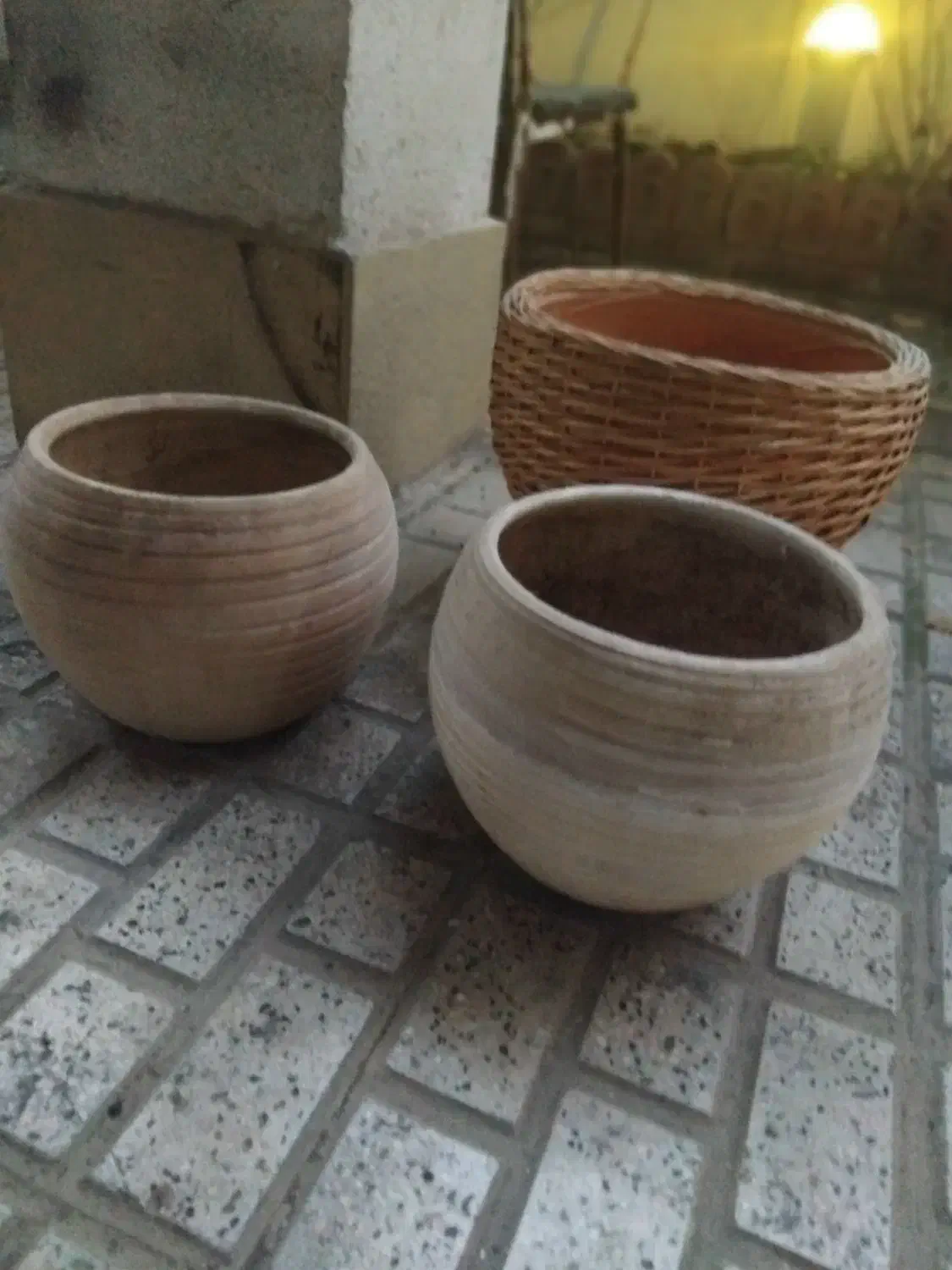 گلدان سفالی|صنایع دستی و سایر لوازم تزئینی|گرگان, |دیوار