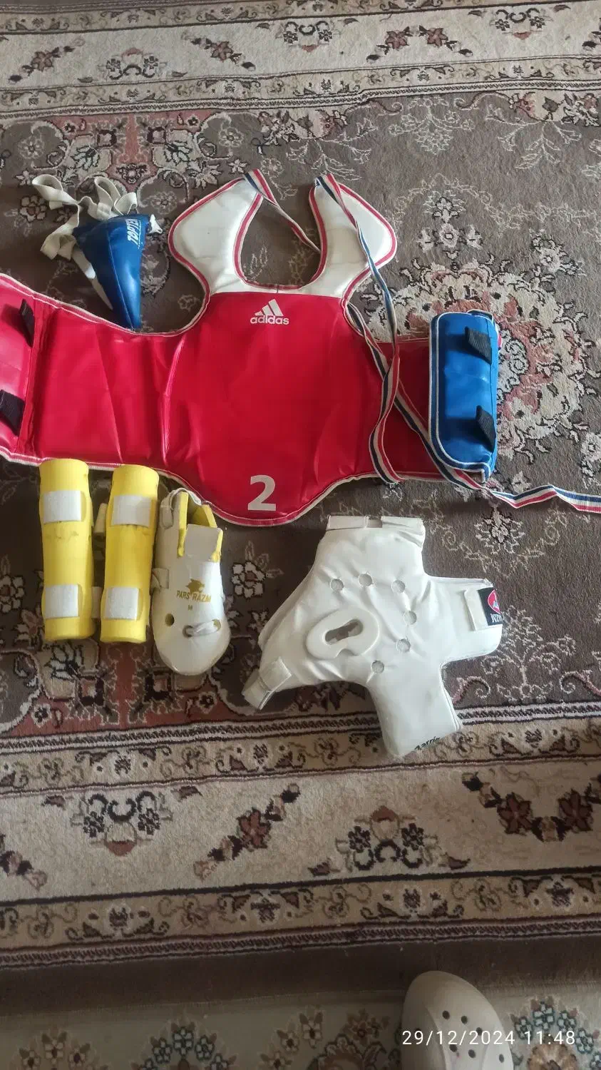 جلیقه تکواند درحد نو|تجهیزات ورزشی|شیراز, ریاستی|دیوار